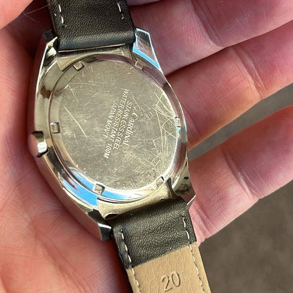 Cardinal All Steel Watch - New crystal, band, and battery! - Picture 5 of 13